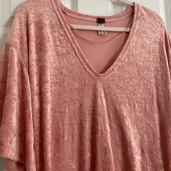 Free People Velvet Tunic/Dress in Passion Flower Size XS🌸 - Picture 9 of 9
